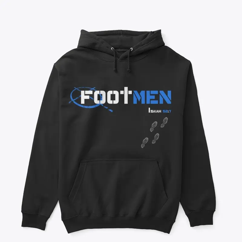 Footmen Pullover Hoodie - Black